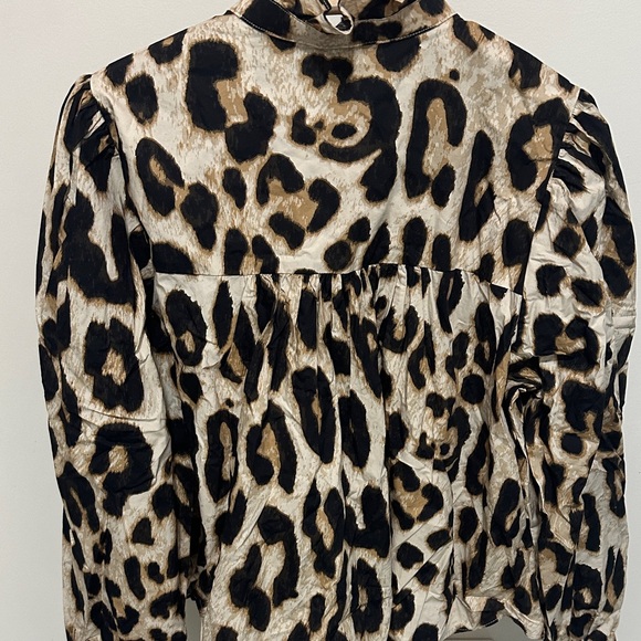 H&M Animal Print Blouse - Picture 8 of 10